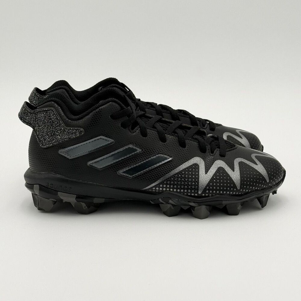 Adidas Freak Spark MD Football Cleats in Black Metallic US Big Kids 5.5 - Picture 5 of 12